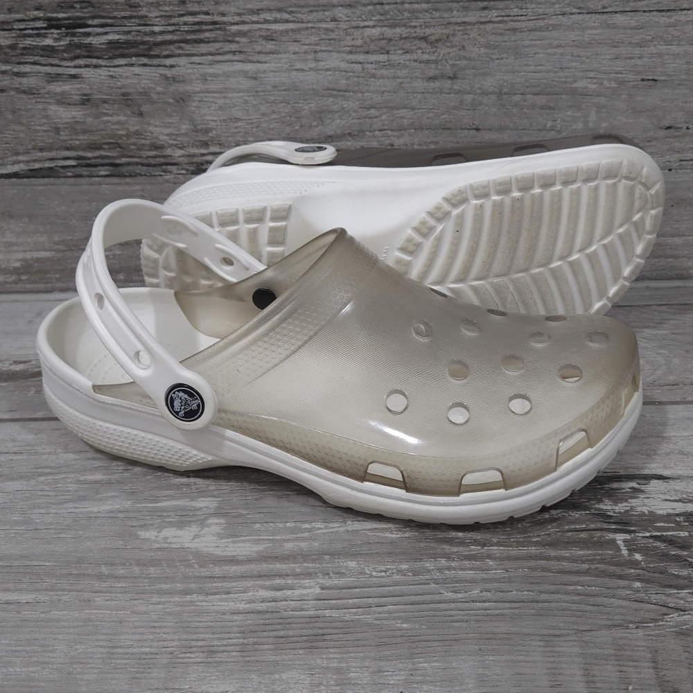 Crocs Comfort Classic Translucent Clogs - image 3